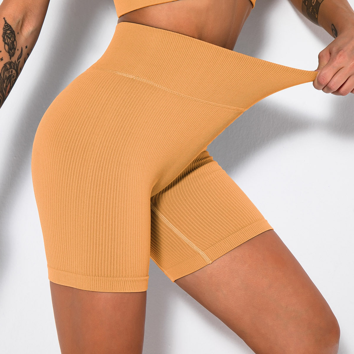 High Waist Elastic Squat Proof Yoga bottoms