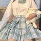 Summer High Waist Preppy Girls Dance Mini Skirt