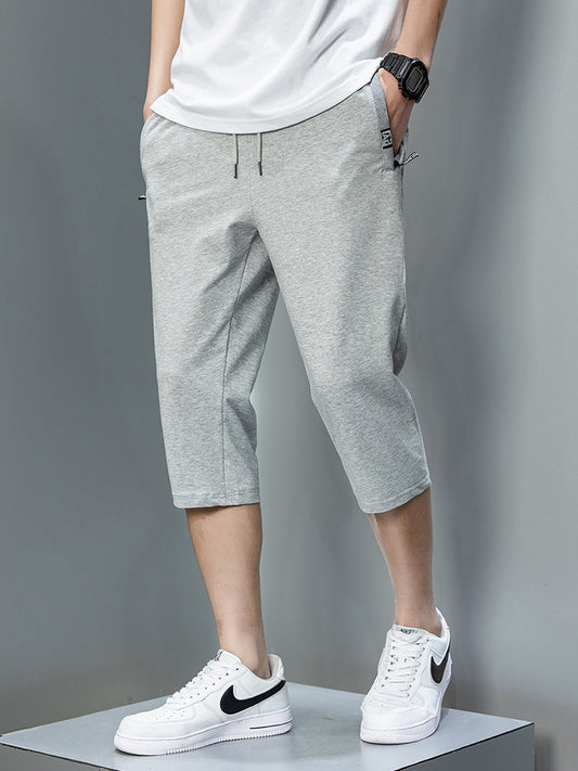 Summer Zip Pockets Sweatshorts