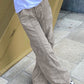 Low Waisted Fashion Denim Trousers