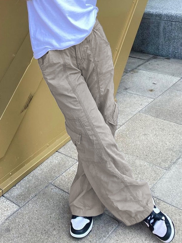 Low Waisted Fashion Denim Trousers