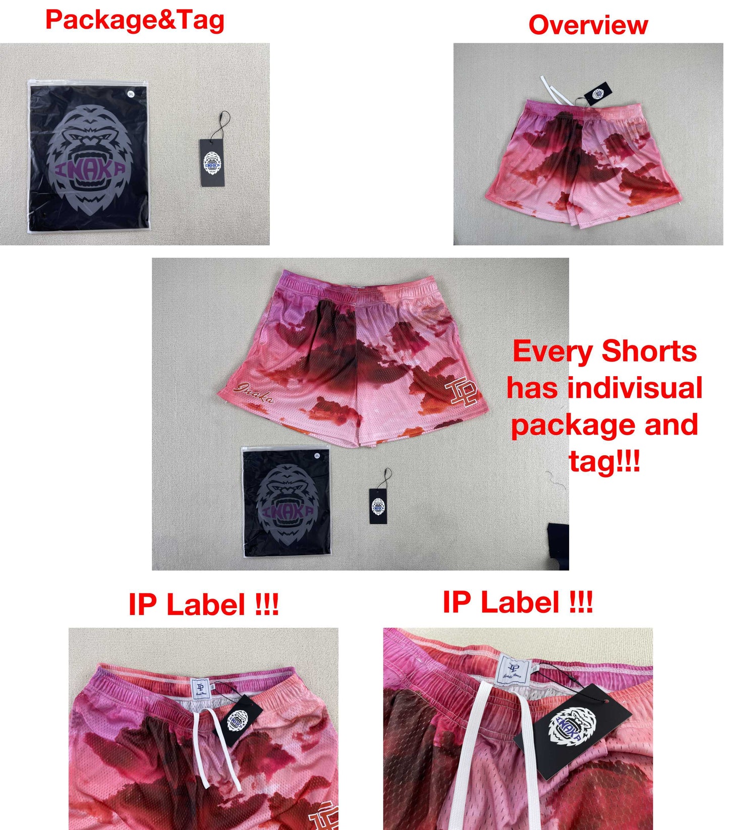 GYM Workout Mesh One Layer Shorts