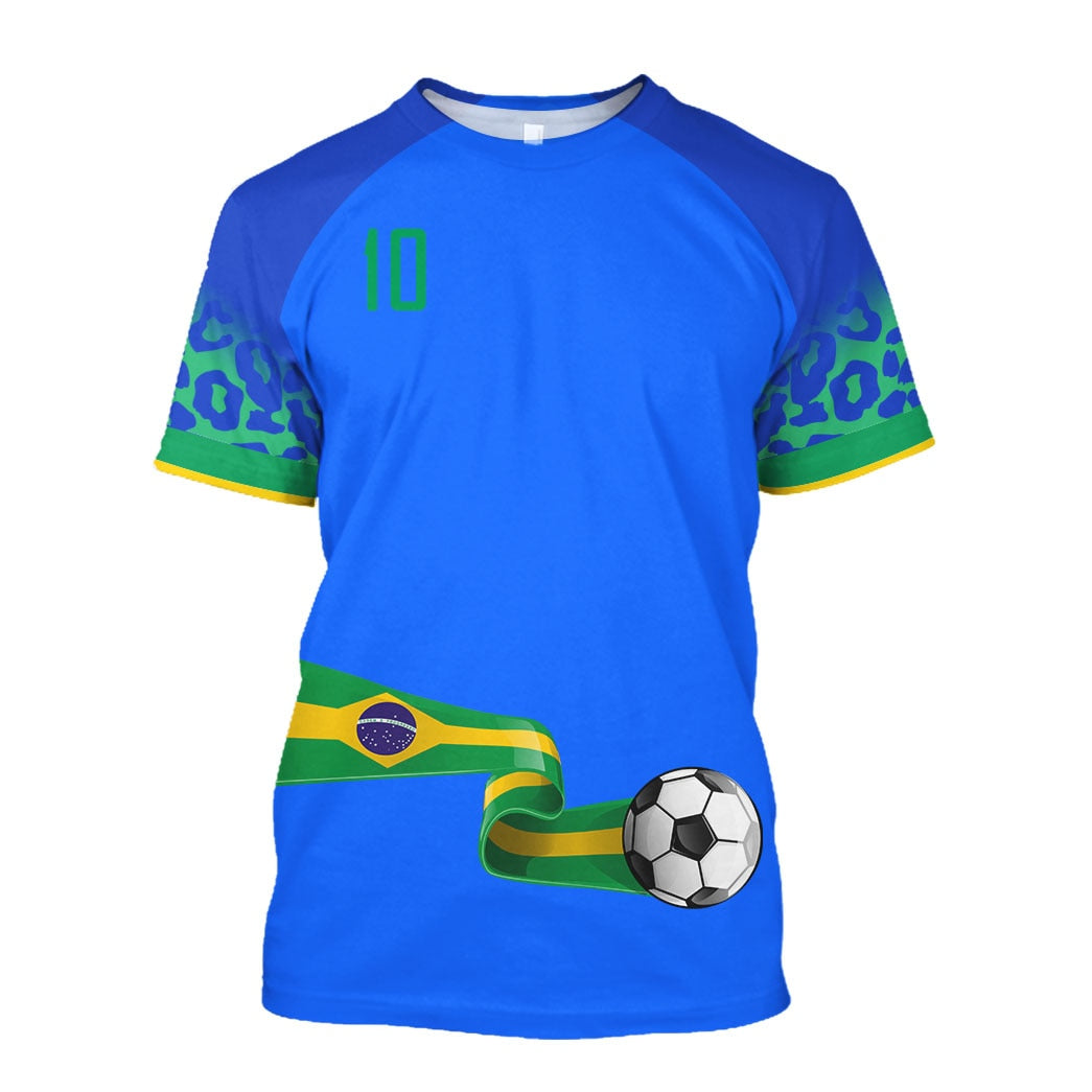 Brazil Football Jerseys T-Shirts