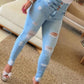 Autumn Fashion High Waist Jeans