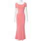 Satin Slip Sleeveless Backless Maxi Dress