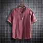 Fashion Men Short Sleeve Light Weight Clothing Shirt