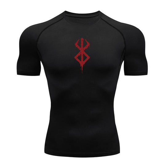 Anime Berserk Guts Men's Compression Shirt