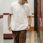 Men High Quality Solid Color Drop Sleeve Loose Tshirts