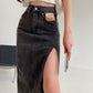 Women Denim Long Skirts
