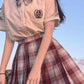Summer High Waist Preppy Girls Dance Mini Skirt