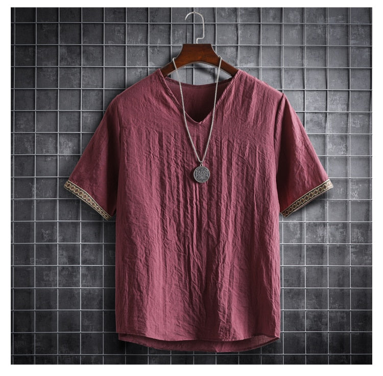Fashion Men Short Sleeve Light Weight Clothing Shirt
