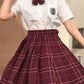 Summer High Waist Preppy Girls Dance Mini Skirt