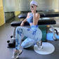 KREYOL TIEDYE GYM LEGGING