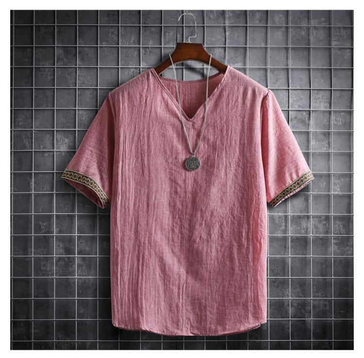 Fashion Men Short Sleeve Light Weight Clothing Shirt