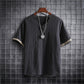 Fashion Men Short Sleeve Light Weight Clothing Shirt