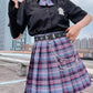 Summer High Waist Preppy Girls Dance Mini Skirt