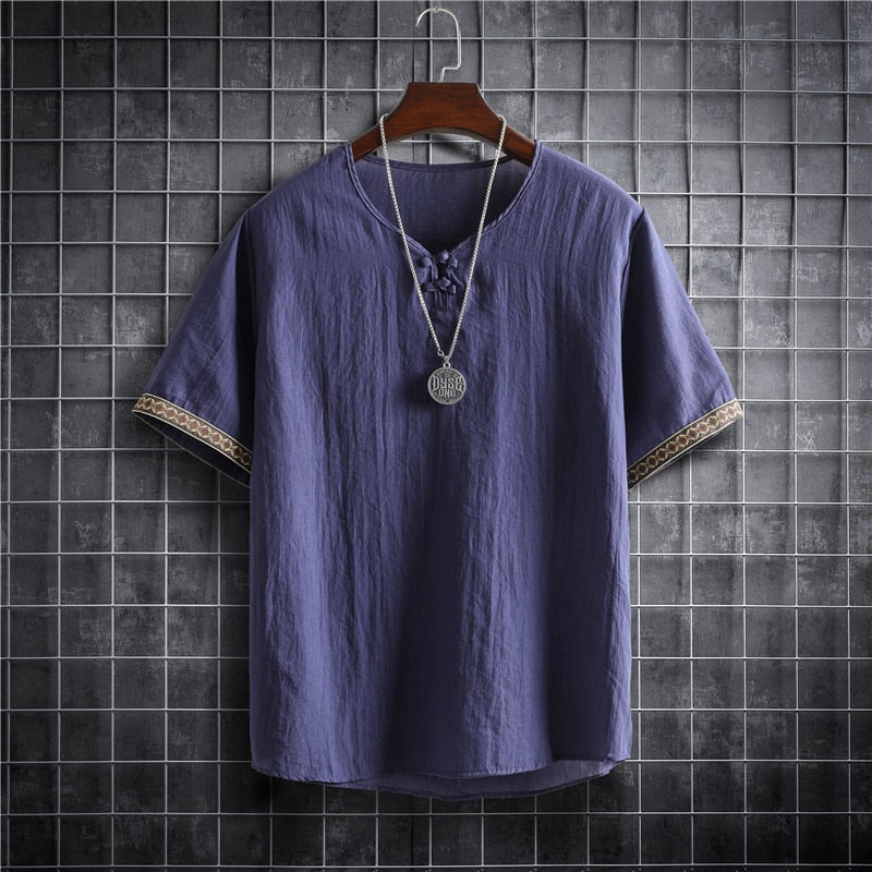Fashion Men Short Sleeve Light Weight Clothing Shirt