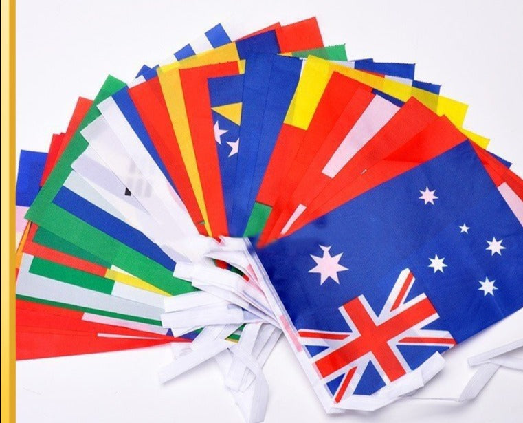 New Top 32 Countries Flags