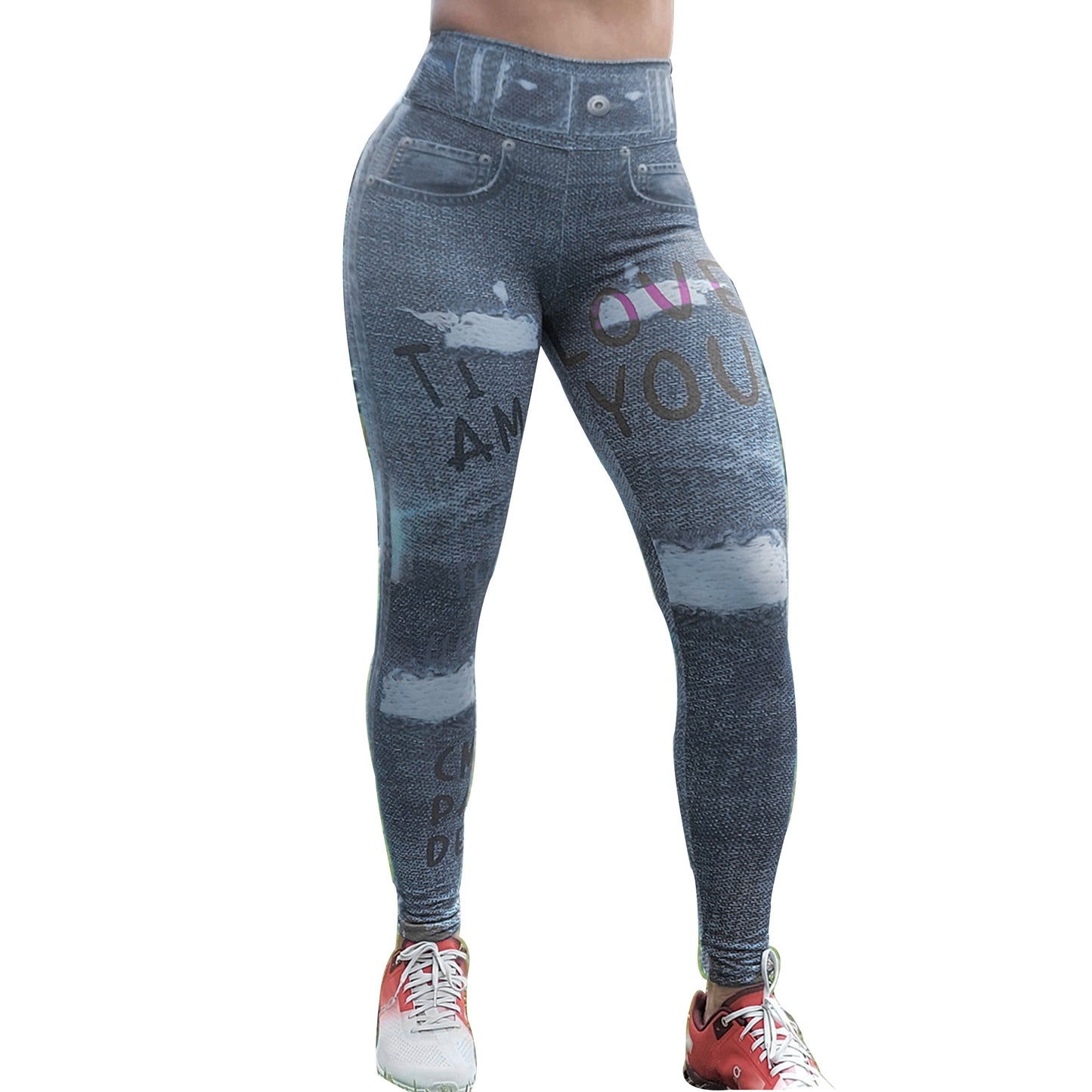 KREYOL 3D JEANS STYLE LEGGING