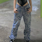 Women's Y2K Streetwear Baggy Straight Cargo Pants