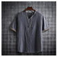 Fashion Men Short Sleeve Light Weight Clothing Shirt