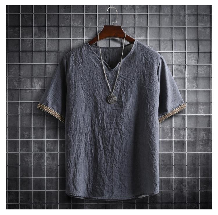Fashion Men Short Sleeve Light Weight Clothing Shirt