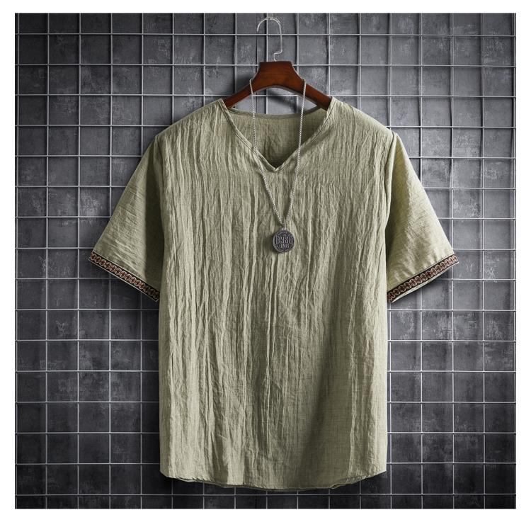 Fashion Men Short Sleeve Light Weight Clothing Shirt