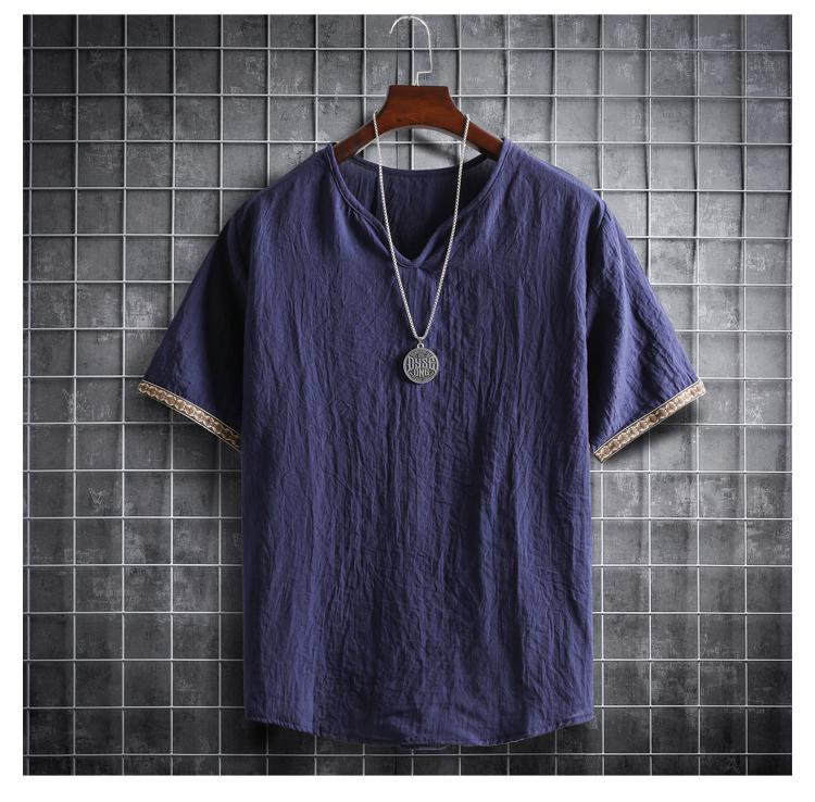 Fashion Men Short Sleeve Light Weight Clothing Shirt