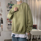 Autumn Solid Color Fleece Oversized Hip Hop Streetwear