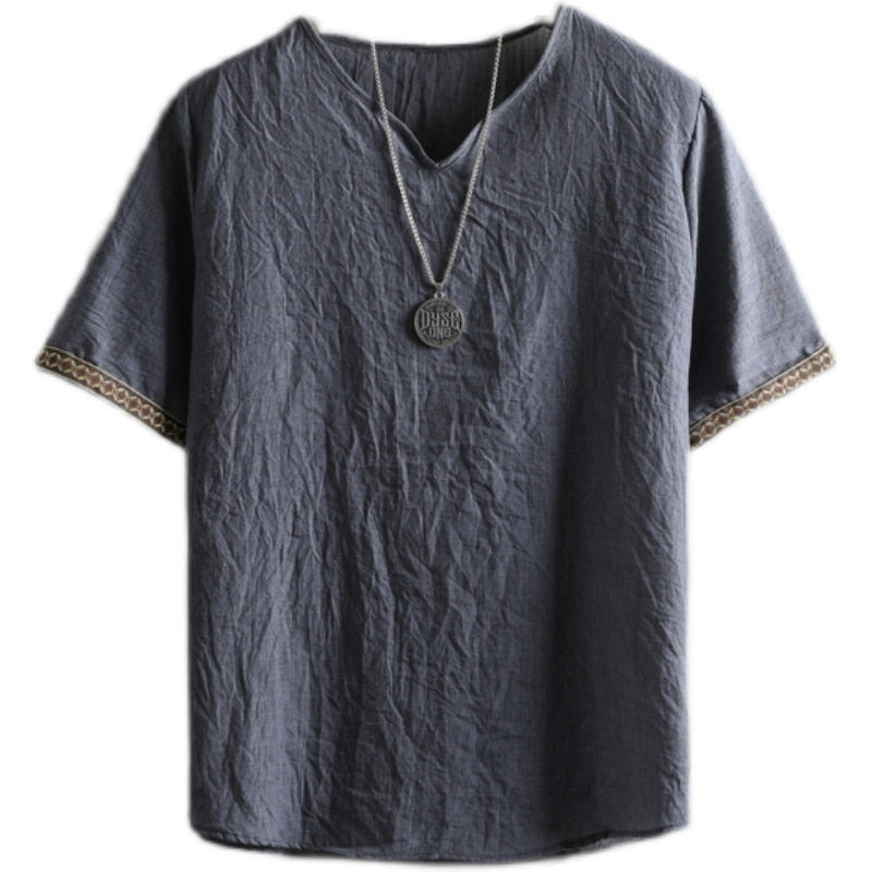 Fashion Men Short Sleeve Light Weight Clothing Shirt