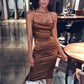 KREYOL WOMEN SLEEVELESS MIDI DRESS