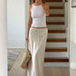 High Waist Loose Female Long Skirt