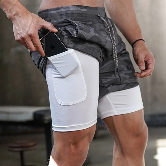 Men GYMS Fitness Running Shorts Quick Dry