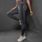 KREYOL WOMEN’S HIGH WAIST BLACK YOGA PANTS