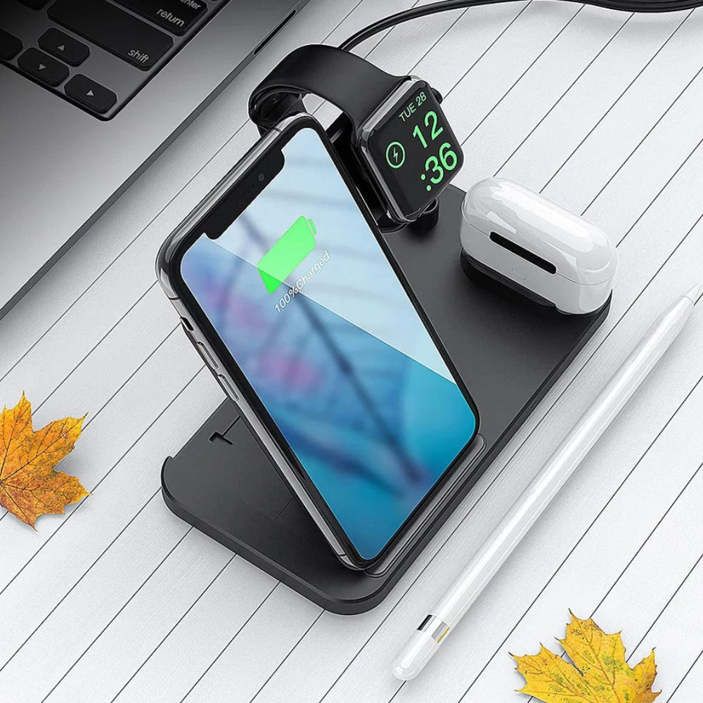4in1 Charging Station For Apple watch iPhone 13 Pro
